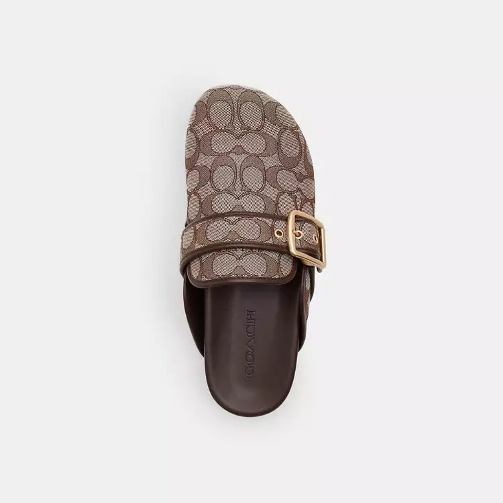 New! Archival Buckle Clog In Signature Jacquard Oak/Maple 🍁 - Picture 4 of 5